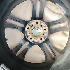 (取引中)引取限定　18インチアルミホイールの画像
