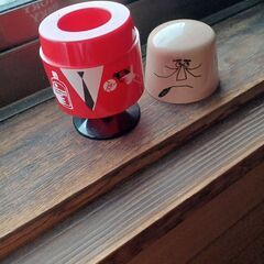 『決まりました』トリス楊枝入れの画像