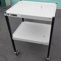 スチール製キャスター付ワゴン