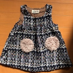 女の子服3点セット80cmの画像