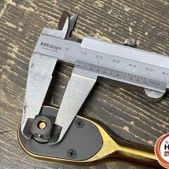 【引き取り限定】【未使用品】KTC 京都機械工具 nepros ネプロス NBR390GL 9.5sq. ソケットレンチ用 ラチェットハンドル iPゴールド (限定色) 箱入りの画像