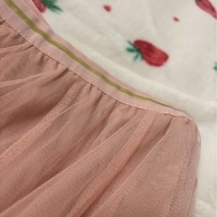 チュールスカート　ピンクの画像