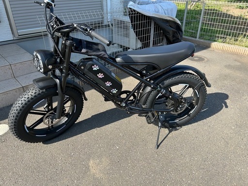 売約済み。最終値下げ！公道走行可能、免許なしで乗れます。 バッテリー式バイクに近いです。