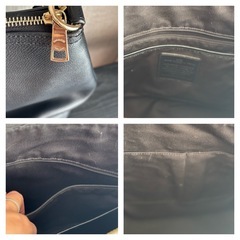 COACH ハンドバッグ　黒　ブラックの画像