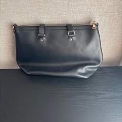COACH ハンドバッグ　黒　ブラックの画像