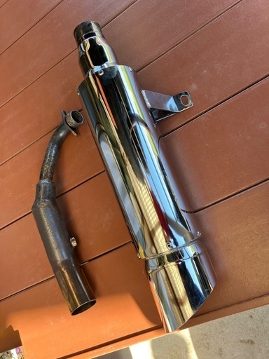 スカイウェイブ250マフラー