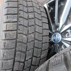 アルファード　スタットレスタイヤ＆ホイール　18インチ　グッドイヤー アイスナビ7 235/50R18 日本製　の画像