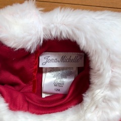 サンタ1歳女の子の画像