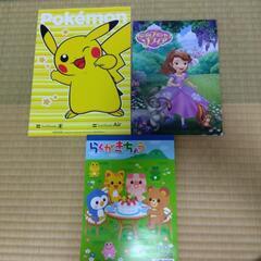 【決まりました】ポケモンノート1冊、らくがき帳2冊セットの画像