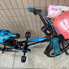 子供用自転車の画像