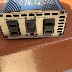 DC12V→AC100Vインバーターの画像