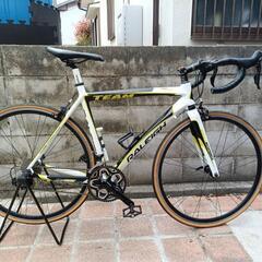 ラレー RALEIGH カーボンロード 105 美品　クランクセ...