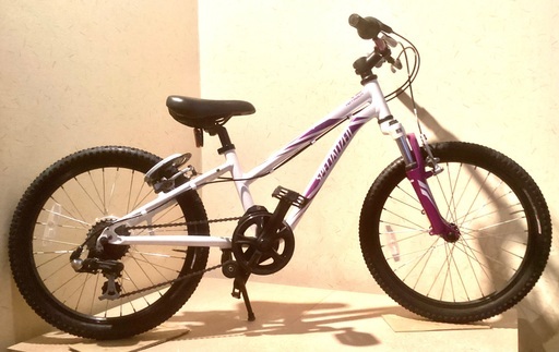 引き取り限定] 子供用 SPECIALIZED HOTROCK 20インチホワイト