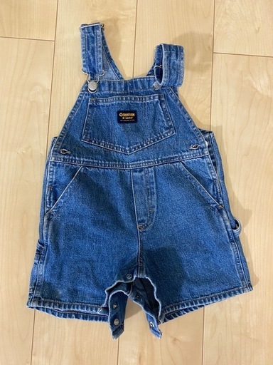 【在庫僅少】 オシュコシュオーバーオール90 塩釜口のキッズ (noriko) 2歳3歳 スキー
