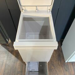 新品 ゴミ箱 キッチン 分別 【限定カラー】 2段 スリム 38リットル ペダル アスベル ASVEL 2分別 縦型 38L 大容量 蓋付きの画像