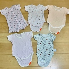 【全部で11点】かわいい女の子用ベビー服、肌着　70〜80の画像
