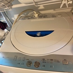 SHARP 5.5kg全自動電気洗濯機 ES-GE55L-A 2012