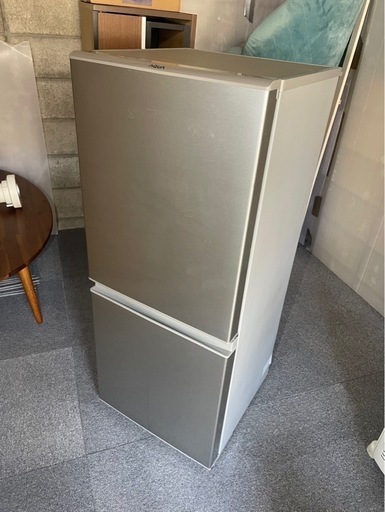 【✨2022年製✨】２ドア冷蔵庫　シルバー
