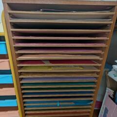 画用紙　収納