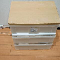 0427-167 衣装ケース天板付きの画像
