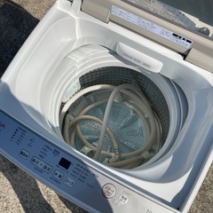 最新 洗濯機アクア7kg 2021年AQW-GP70JJ(W) (ならまる※プロフ必読 洗濯機