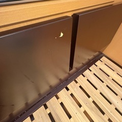 ダブルベッド　フレームのみ  シーリーの画像