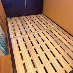 ダブルベッド　フレームのみ  シーリーの画像