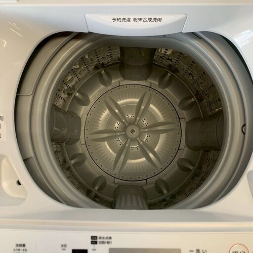 TOSHIBA】東芝 全自動電気洗濯機 AW-45M7 4.5kg 2019年製
