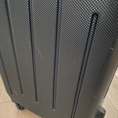 美品 スーツケース ハードキャリーケース ブラック 60cm 旅行・出張に最適の画像