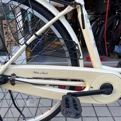 フル装備のママチャリ