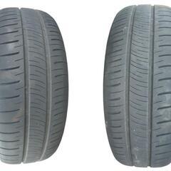 中古タイヤ　205/60R16 92H　1本　スチールホイール付き　DUNLOP ENASAVE RV505　2020年製の画像
