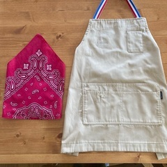 キッズ・エプロン&三角巾、雨ガッパ