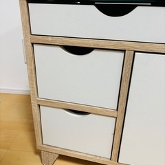 ロウヤ　LOWYA コンパクトドレッサー　キャビネットの画像