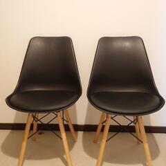 Bayside Furnishings ダイニングチェア　黒　2...