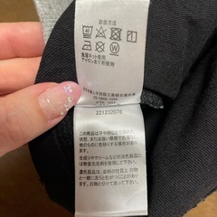 ブラック　ショーパン　150 キッズ　ストレッチパンツ　黒パンの画像