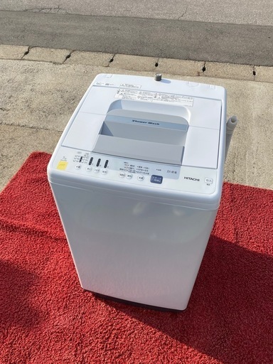 ☆No.m44 洗濯機 7kg 日立 白い約束 2019年製
