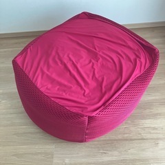 美品 ビーズクッション 2way カバー付き 70×70 マイクロビーズ 通気性の画像