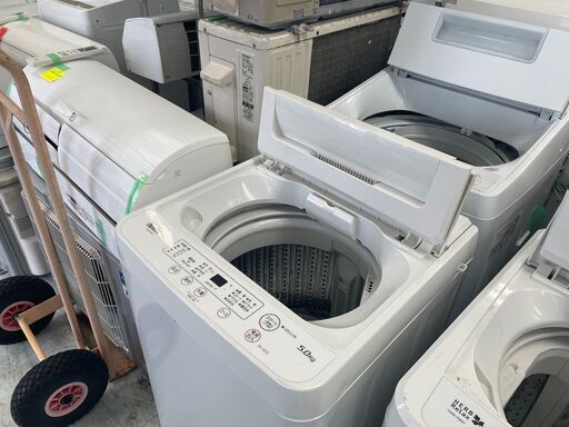 2020年製　ヤマダセレクト5.0K洗濯機　分解クリーニング済み