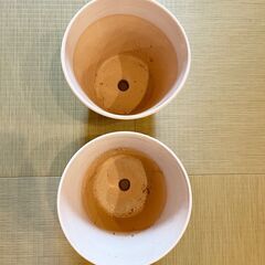 大きめ花瓶　二つ合わせて200円ですの画像