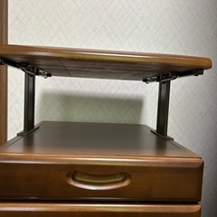　収納　
多目的　学習机の補助キャビネットの画像