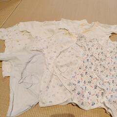 男の子　新生児肌着、ロンパースセットの画像