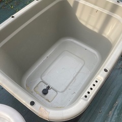 【メダカ】タライ60L（グレー）