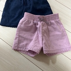 女の子　短パン　120サイズ