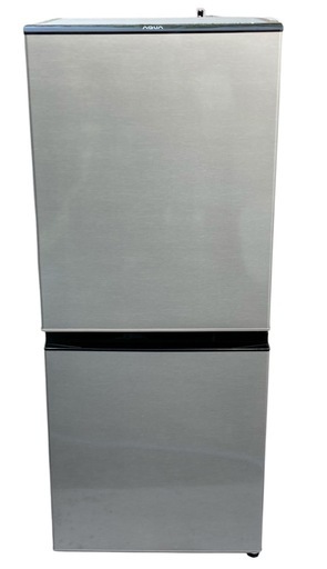 AQUA ノンフロン冷蔵庫 AQR-13J(S) 126L 2019年製 2ドア 2人暮らしに