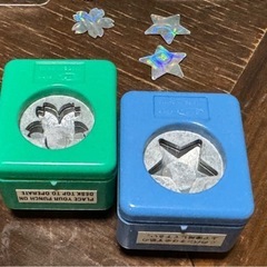 ヴィンテージ【絶版 SAKURA & STAR】送料込（無保証条件）クラフトパンチ カーラクラフト CP-2 桜の画像