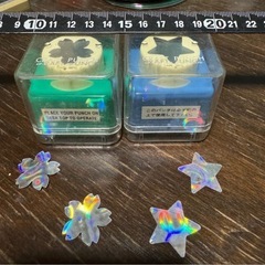 ヴィンテージ【絶版 SAKURA & STAR】送料込（無保証条件）クラフトパンチ カーラクラフト CP-2 桜の画像
