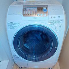 冷蔵庫、電子レンジ、ドラム式洗濯機のセット♪運搬手伝いが不要なら12500円にお値下げ！の画像