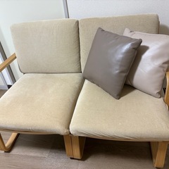 美品✨ 無印良品ソファ&テーブル (mi) 武蔵境のソファ《2人掛け