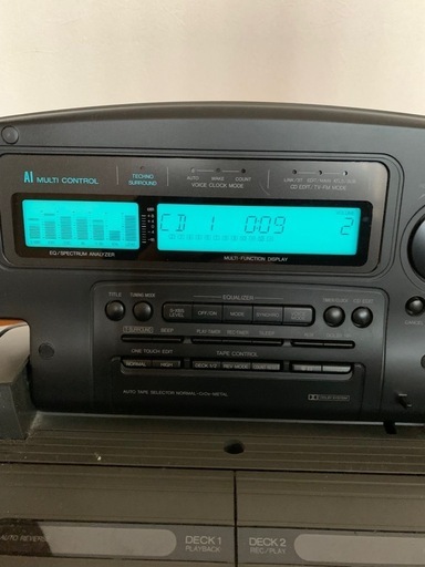 Panasonic ポータブルステレオCDシステムRX-DT909 取扱説明書