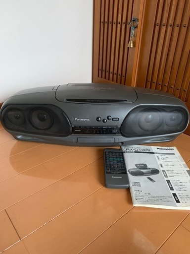 【楽天最安値に挑戦】 Panasonic 取扱説明書 ポータブルステレオCDシステムRX-DT909 ラジオ・コンポ